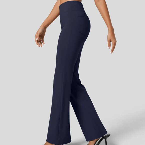 HALARA Pants - Halara Flex™ High Waisted Back Side Pocket Slight Flare Work Pants